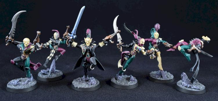 Harlequin Light Troupe by FirstSonOfTyr