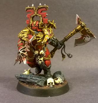 khorne Blood Warrior #2 by mikecarrero