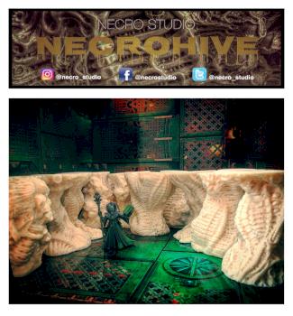 NECROHIVE: Tyranids Genestealer Cult Chaos Nurgle Scenery Space Hulk Zone Mortalis AvP by necro_studio