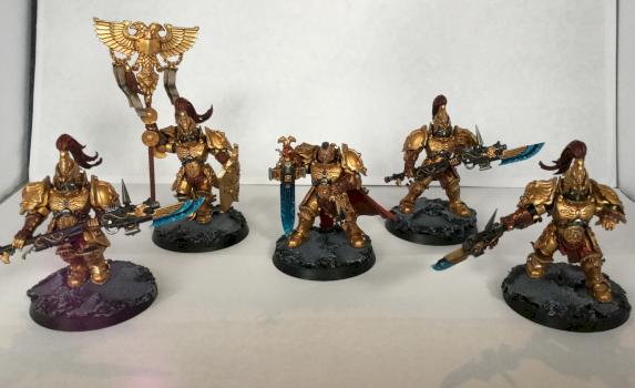 Legio Custodes, Custodians, Custodian Guards by Sistyle147
