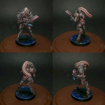 Infinity Combined Army- unidron batroids. by House