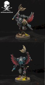 Blood Angels Chaplain With Jump Pack by Jolly Roger Studio