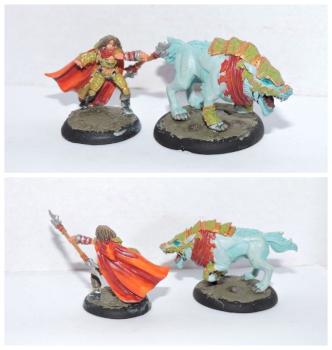 kaya the moonhunter & laris circle orboros by rafaelinium