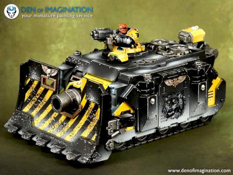 Space Wolves Vindicator by DEN of IMAGINATION