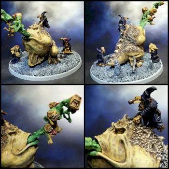 Night goblin Squig Gobba by Maho