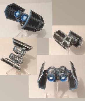 X-wing TIE Bomber by mARIANtor