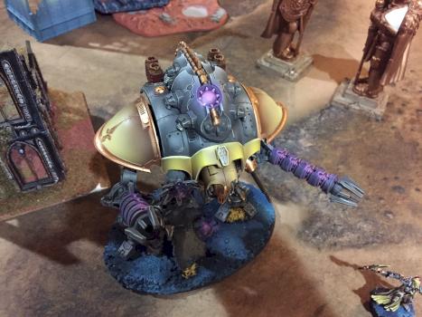 Necron Imperial Knight by Ducman