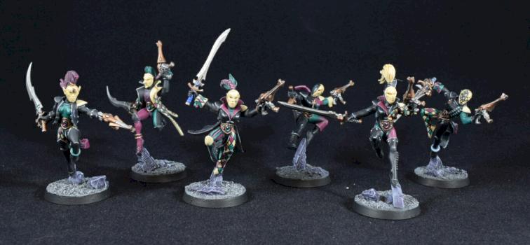 Harlequin Twilight Troupe by FirstSonOfTyr