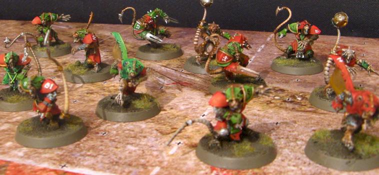 Skavenblight Scramblers - Blood Bowl by P4Painting