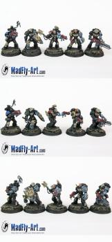 Deathwatch Kill Team by MadFlyArtStudio
