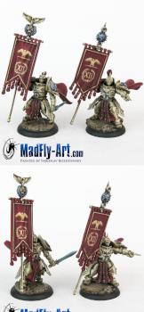 Legio Praetoriana Standard Bearers by MadFlyArtStudio