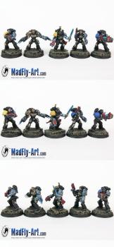 Deathwatch Kill Team by MadFlyArtStudio