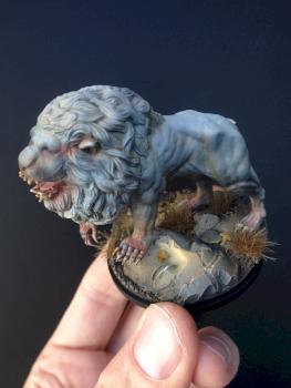 Kingdom Death Monster White Lion by bhopal