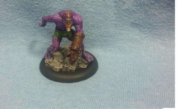 Figone Miniatures - Carlos w/ Mechanic Arm by thewartoad