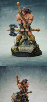 Conan barbarian warrior by The Huntress