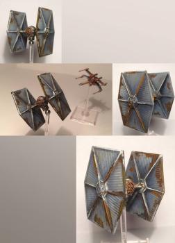 X-wing TIE Fighter by mARIANtor
