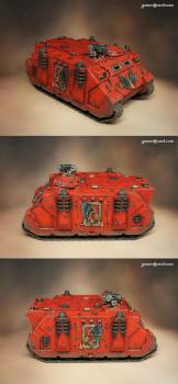 Blood Angels Rhino by Game of Travel