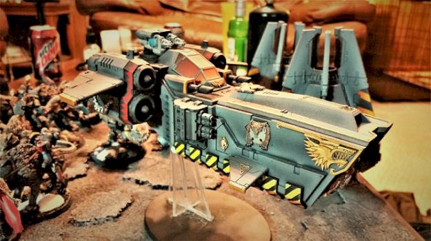 Space Marine - Space Wolves - Stormwolf by Dorantana