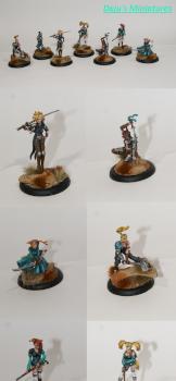Hired Swword - Malifaux Starter Viktoria's by Daju