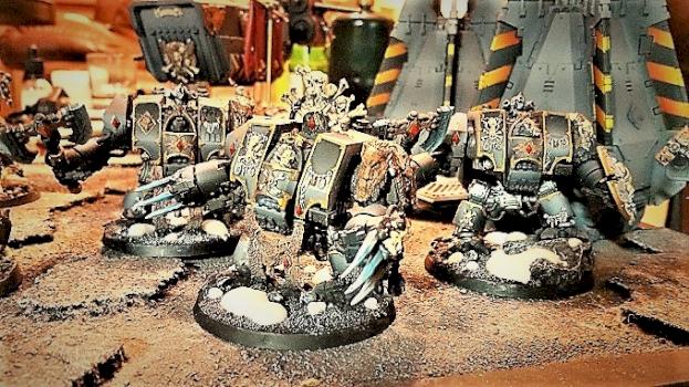 Space Marine - Space Wolf - Dreadnaughts by Dorantana