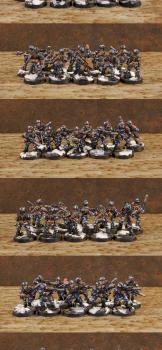 Imperial Guard Cadian Infantry Squad by IRKUCK