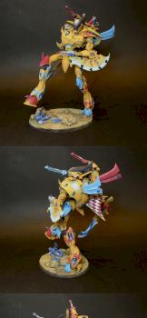 Eldar Wraithknight Scathach by Horlunov