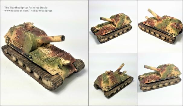 Sturmpanzer Bär / scale 1/100 by The Tightheadprop