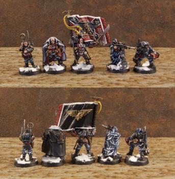 Company Command Squad CADIAN Astra Militarum by IRKUCK