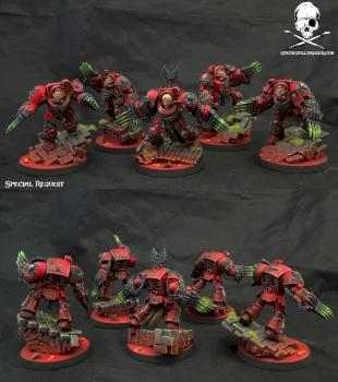 Blood Angels Terminators by Jolly Roger Studio