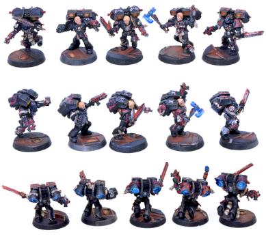 Blood Angels Death Company Squad 3 by nazgash
