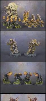 Yellow Sign Faction from Cthulhu Wars by PostHuman
