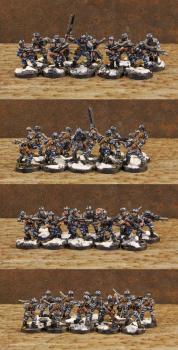 Imperial Guard Cadian Infantry Squad 4/5 by IRKUCK