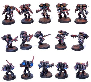 Blood Angels Death Company Squad by nazgash
