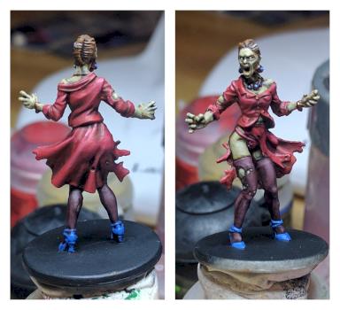 Zombicide - female zombie by Serena89
