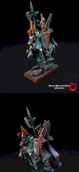 High Elf Mounted Prince by SavageDPainting