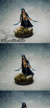 dark elf assassin by The Huntress