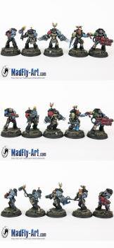 Deathwatch Kill Team by MadFlyArtStudio