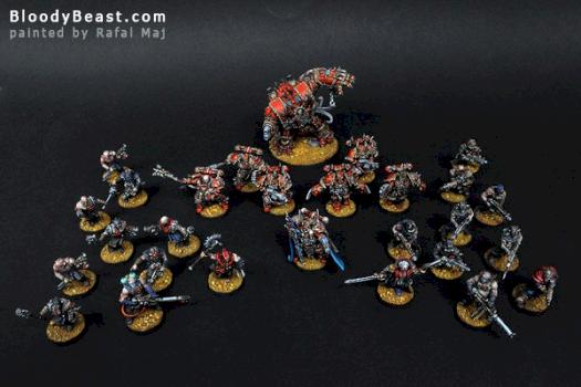 Dark Vengeance Chaos Space Marines Army by BloodyBeast.com