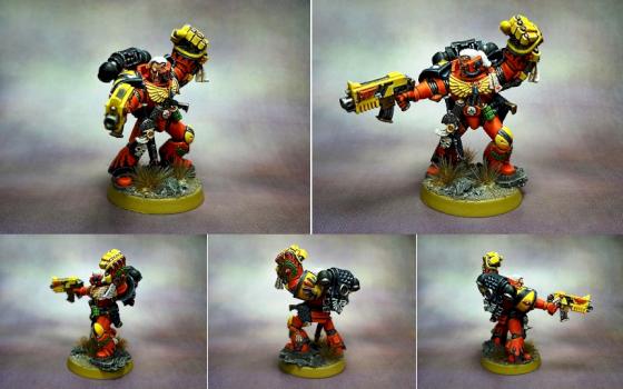 Games Workshop Games Day 2012 Limited Edition Blood Angels Captain by MajorThom4321