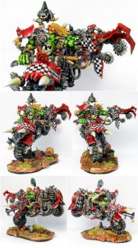 Black Reach Ork Warboss by Vitki