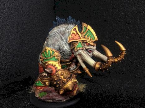 Skorne Bronzeback Titan by PeanutButterConspiracy