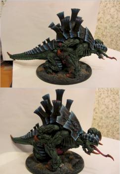 Tyranid tervigon proxy (Mother of broods) by Scaled One