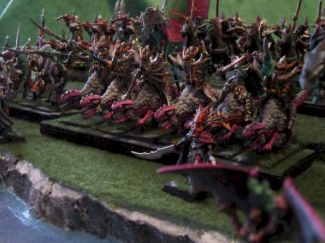 Cold One Knights from Cult of Slaanesh Army by Franz79