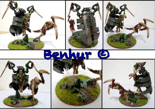 Necron Spyder Vs Gants by Benhur