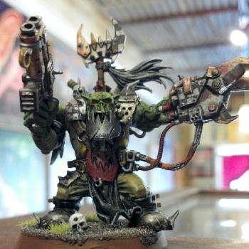 Ork Warboss by Maximalion