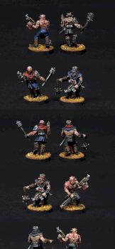 Chaos Space Marines Cultists with Flamer by BloodyBeast.com