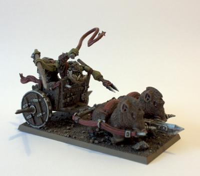 Orc Boar Chariot by Pointedstick