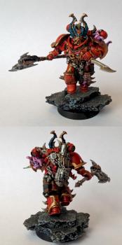 Chaos Space Marine Aspiring Champion by GLD1