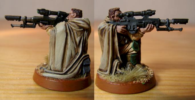 Cadian Sniper by Elethiomell