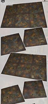 MODULAR 72x48 RASTYBOARD w40k scenery terrain surface by studiolevel